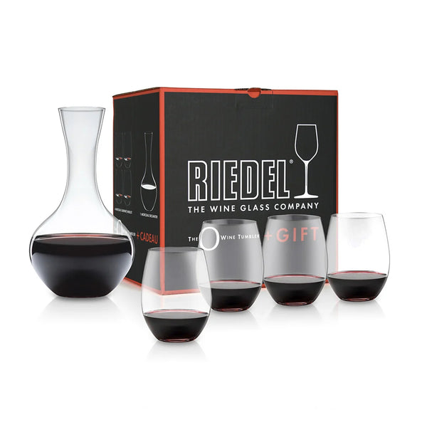 O Wine Tumbler Cabernet Merlot Gift Pack with Decanter
