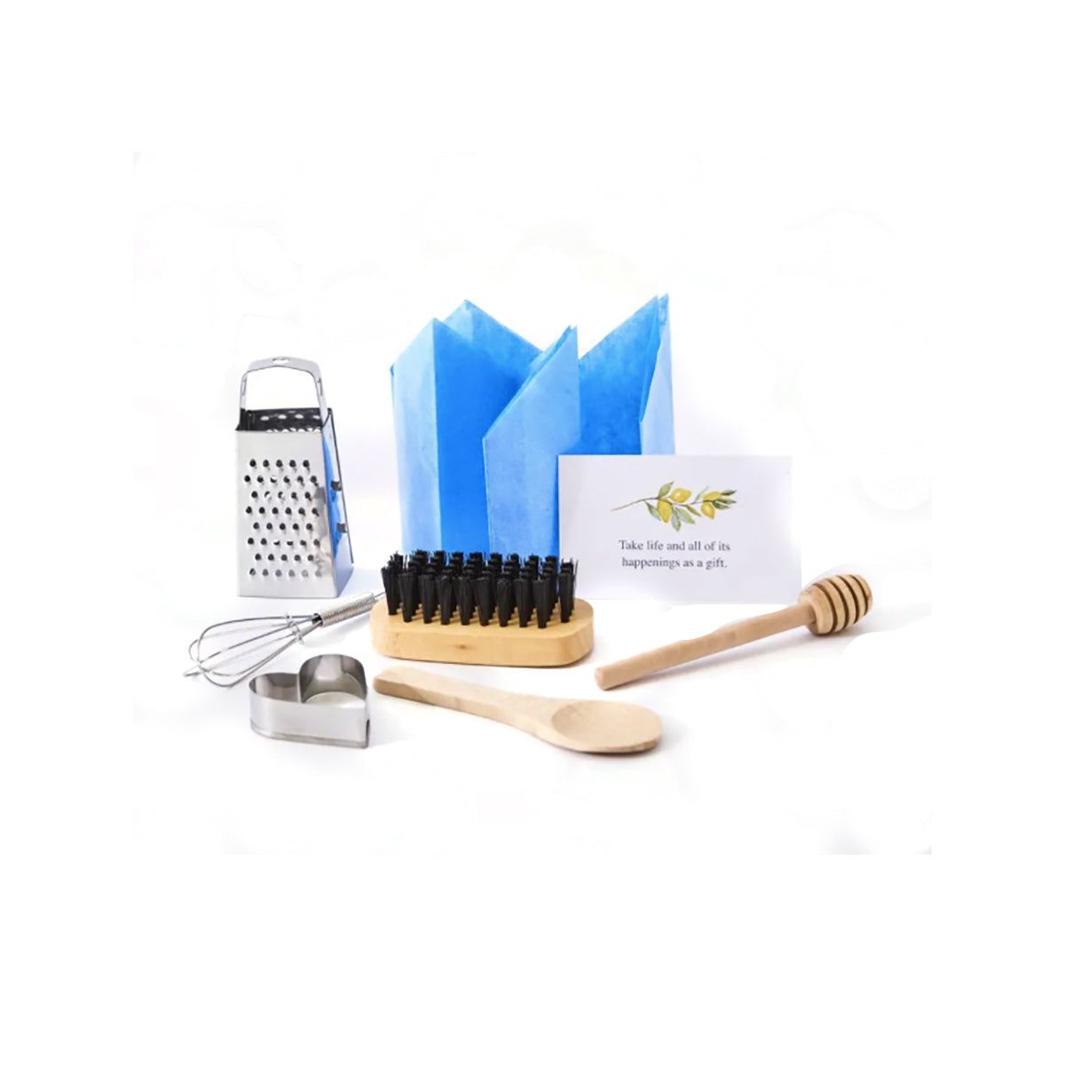 Verdant Striped Crackers Set/6