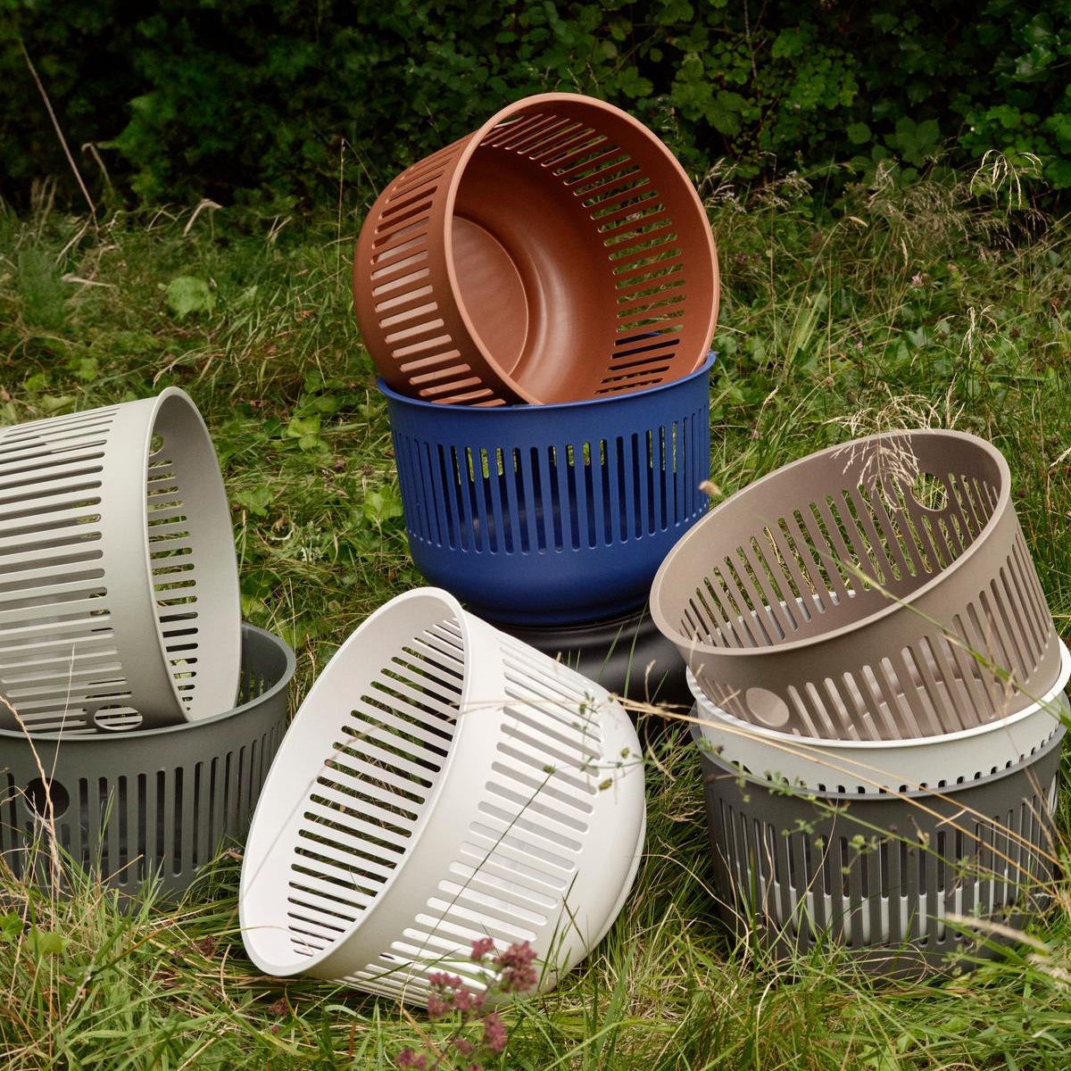 Ume Laundry Basket Soft Grey