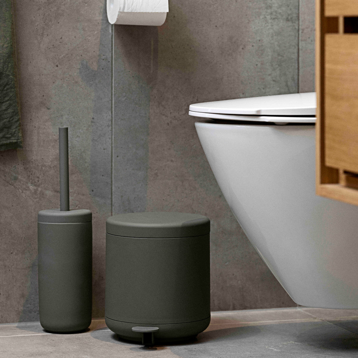 Ume Toilet Brush Olive Green