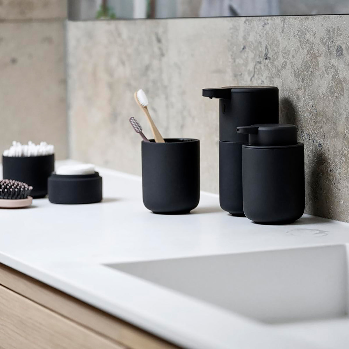 Ume Soap Dispenser Black