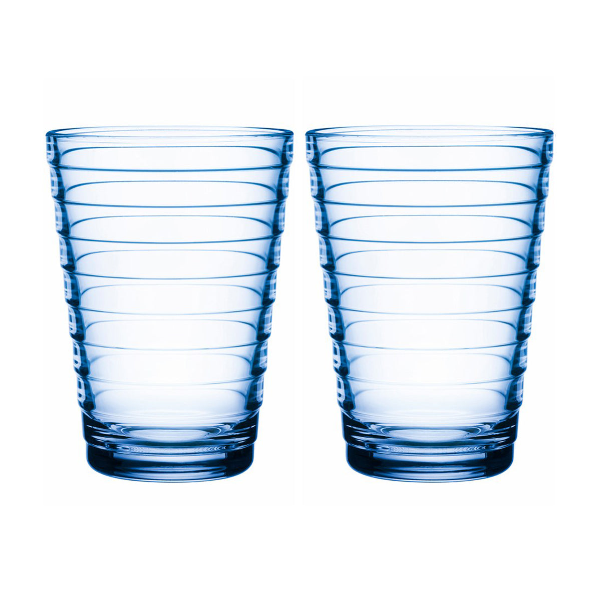 Aino Aalto Highball Tumblers Aqua 330ml / Set 2