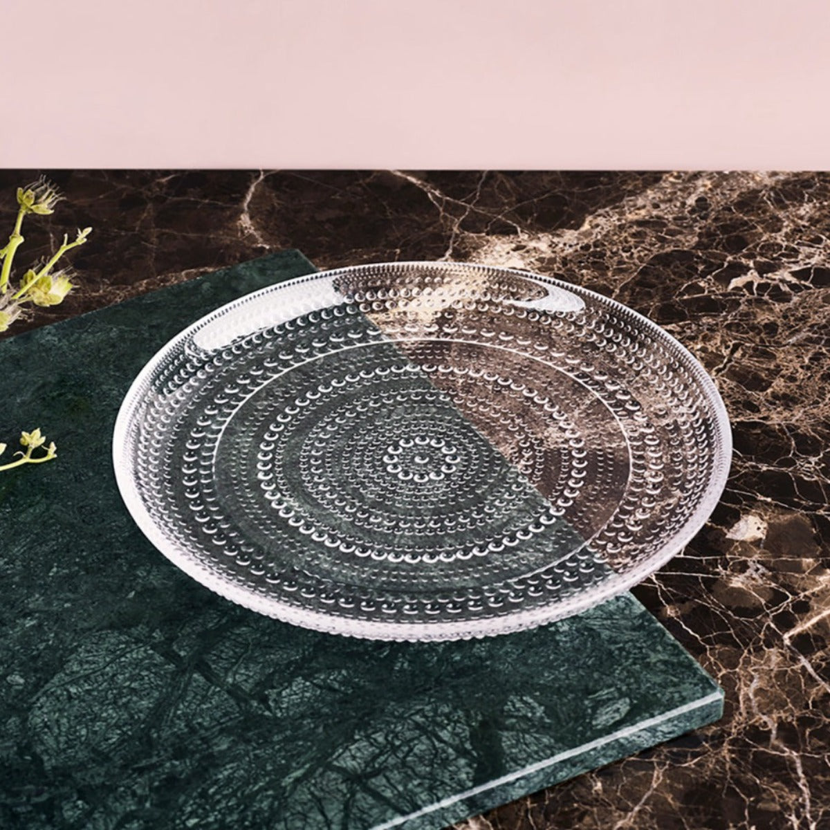 Kastehelmi Platter Clear 31.5cm