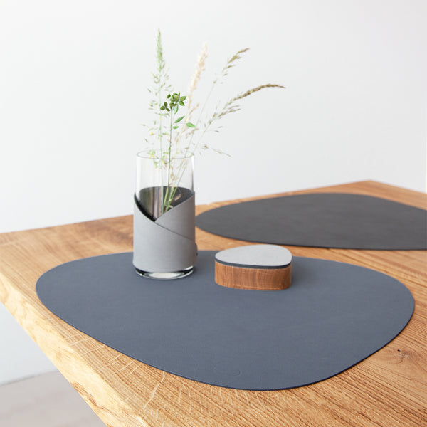 Curve Table Mat Nupo Dark Blue