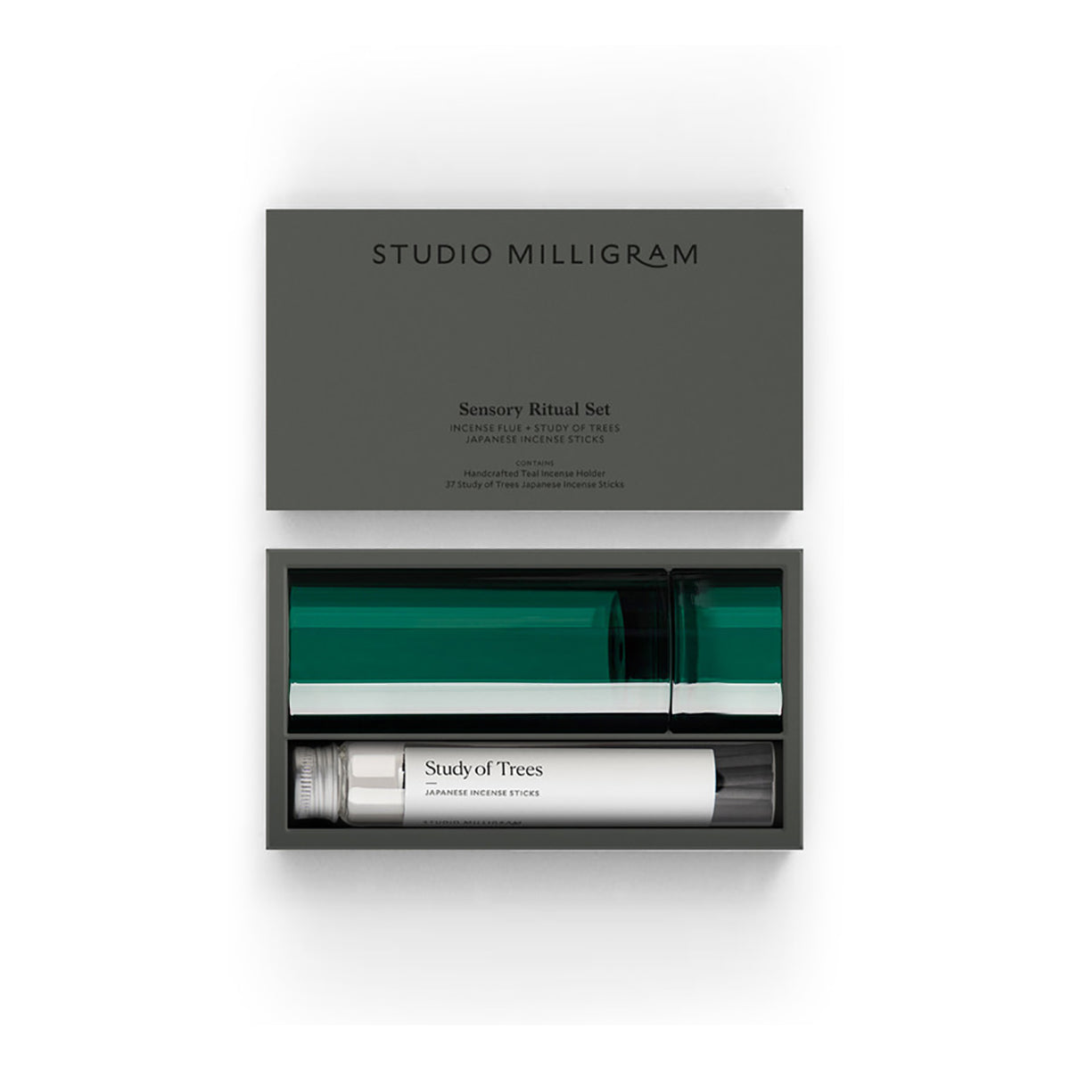 Incense Flue Set Emerald / Study of Trees