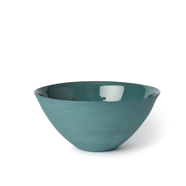 Flared Bowl Large Bottle Green