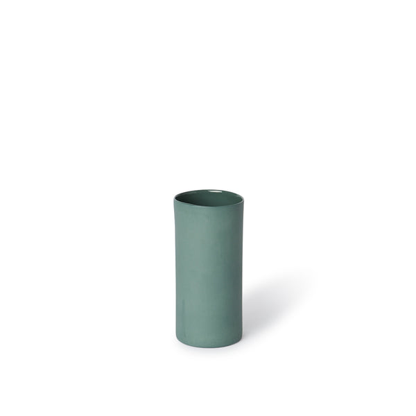 Round Vase Small Bottle Green