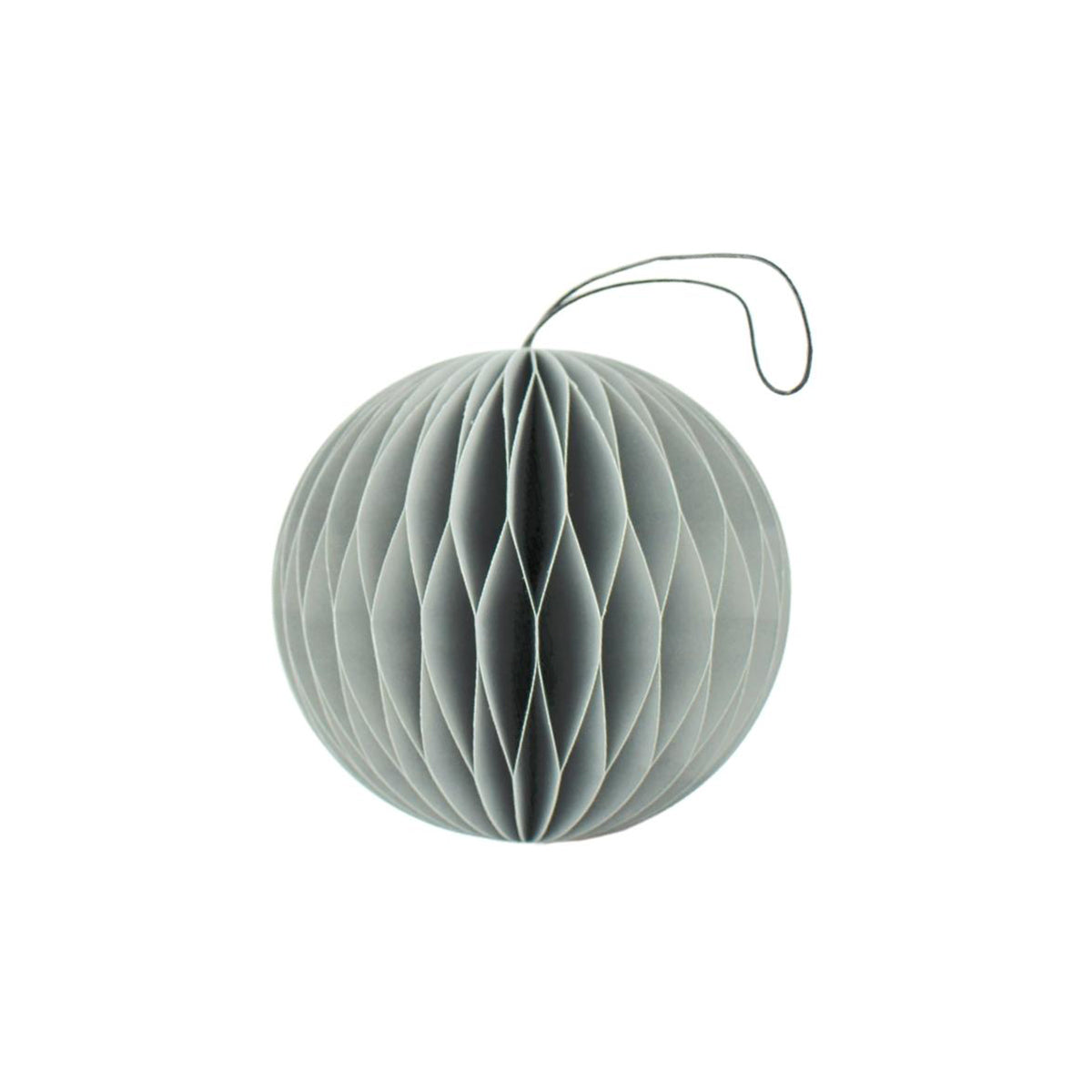 Paper Sphere Ornament Dusty Blue