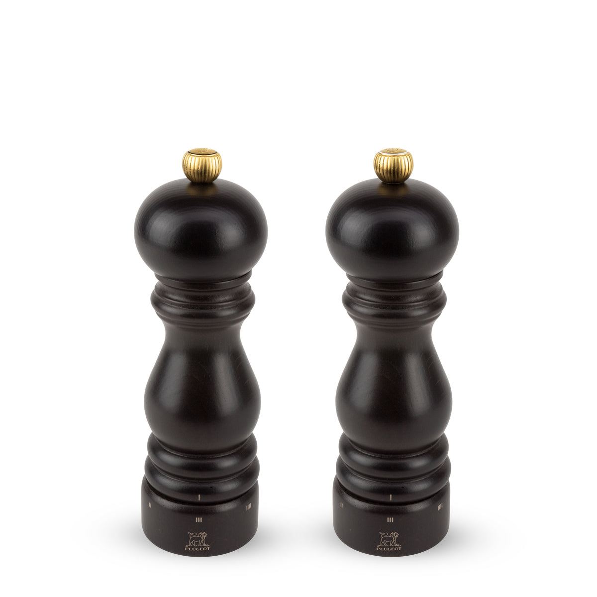 Duo Paris Salt & Pepper Mill Chocolate 18cm