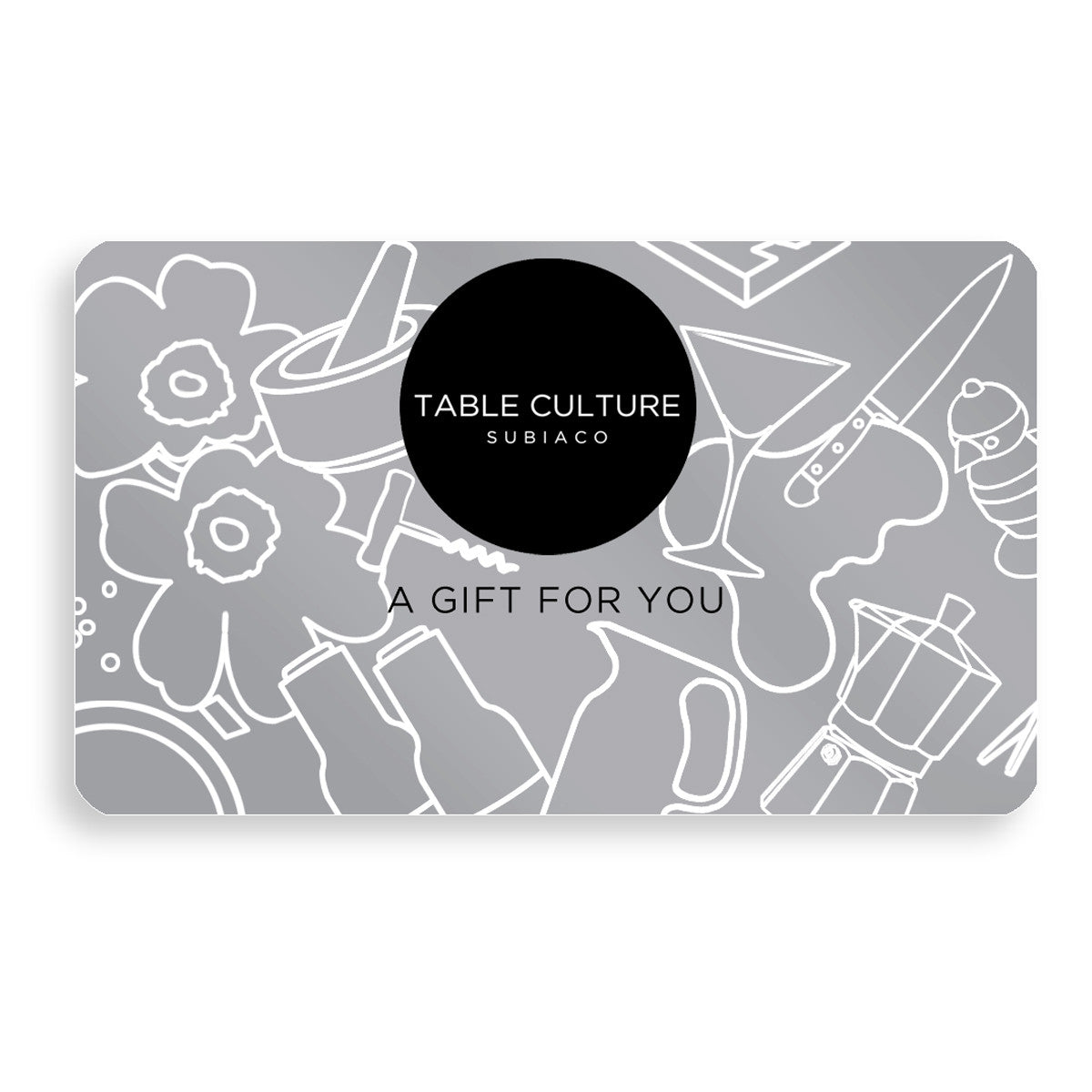 Table Culture Gift Card - Customise the Value