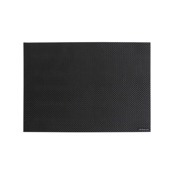 Mini Basket Weave Placemat Black