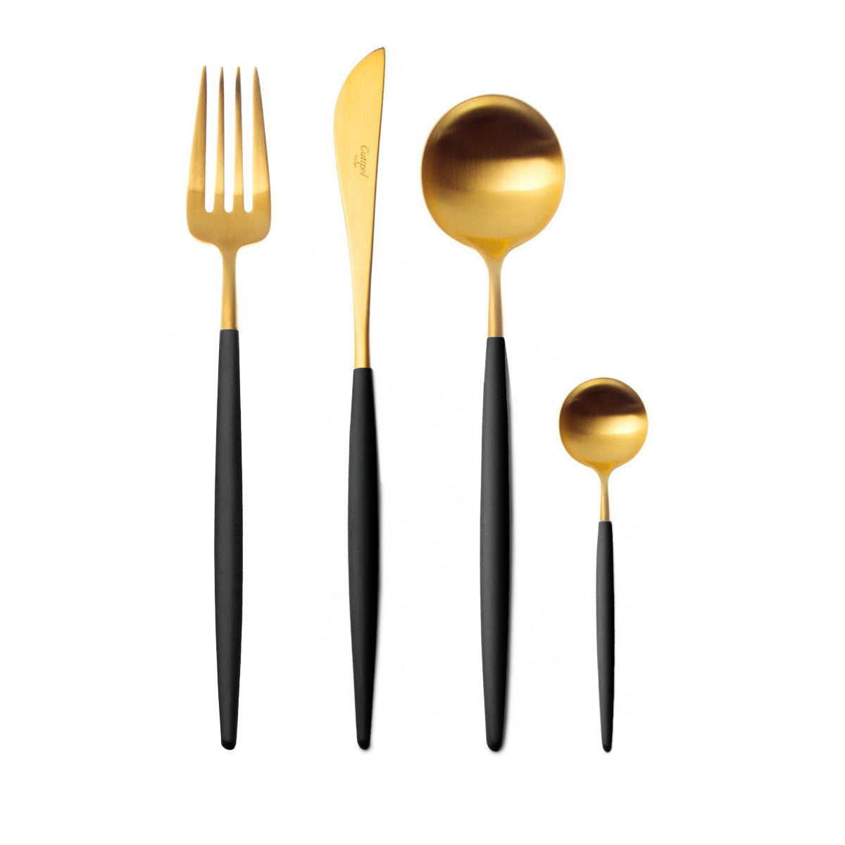Goa Black & Gold 24pc Cutlery Set