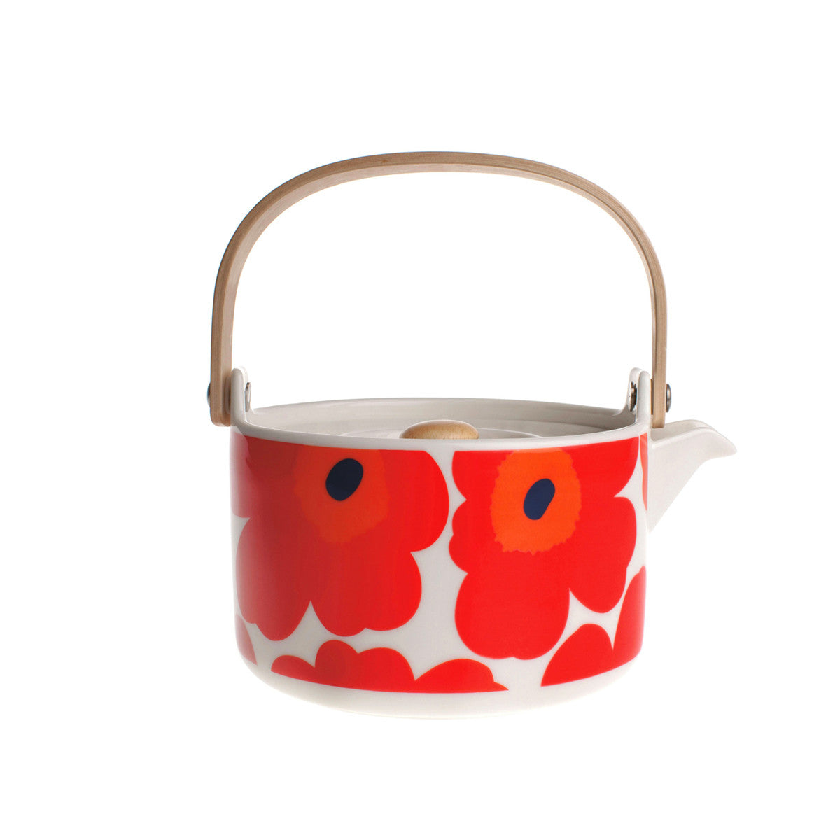 Oiva Unikko Teapot Red