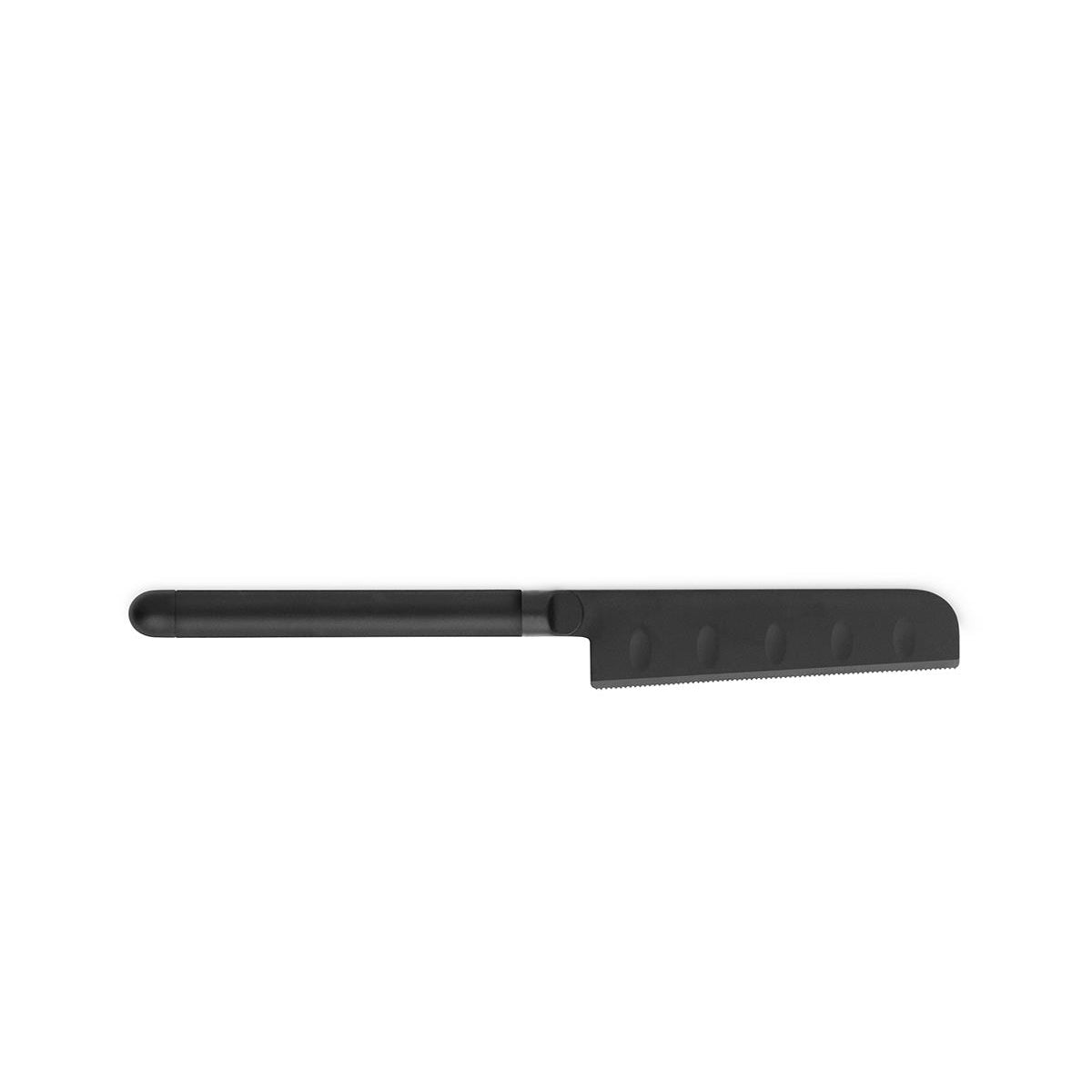 Pebble Cheese Knife Black