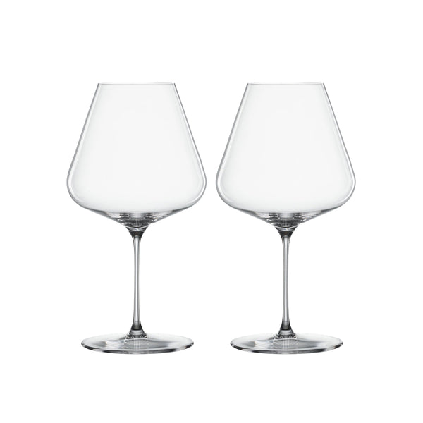 Definition Burgundy Glass / Set 2