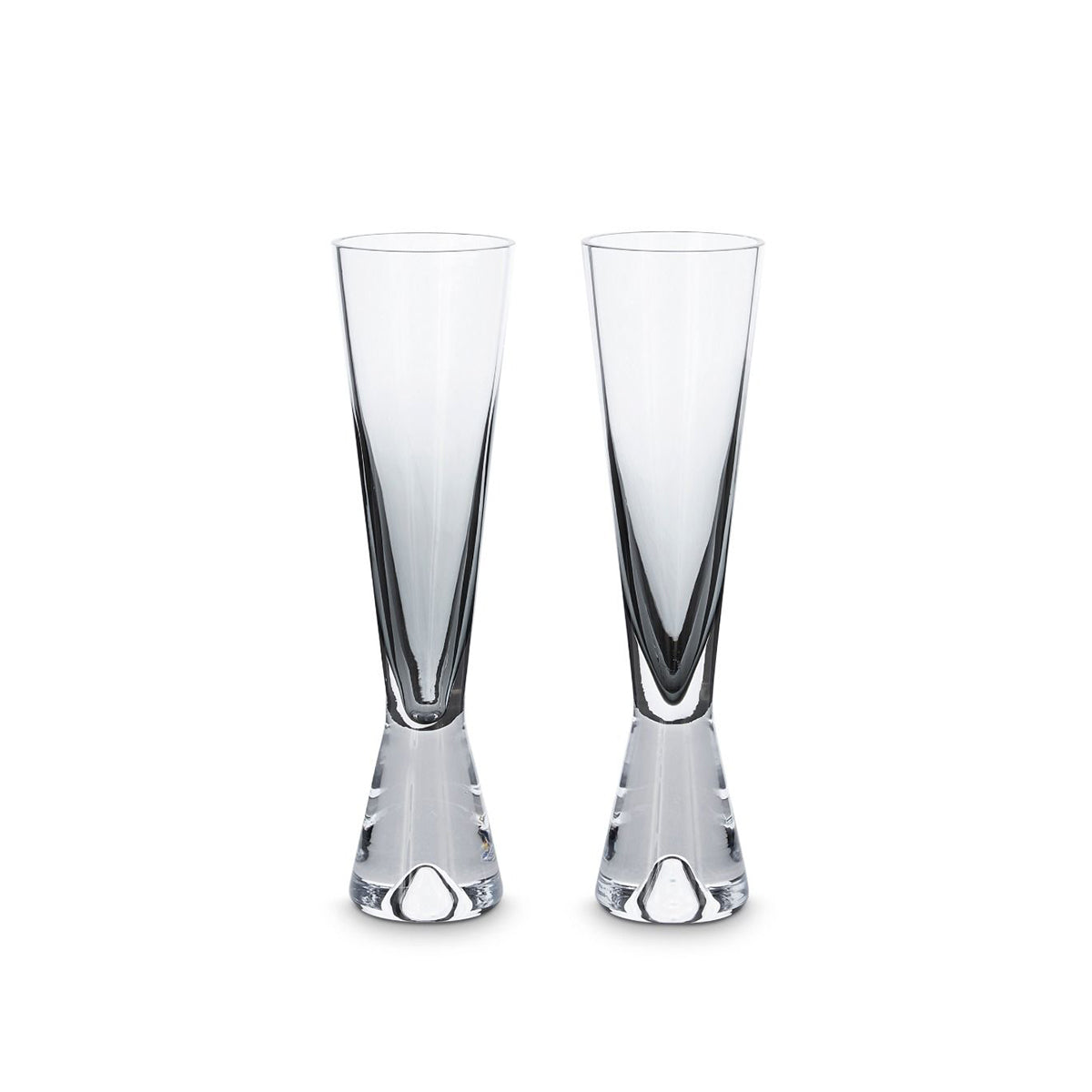 Tank Champagne Glass Black / Set 2