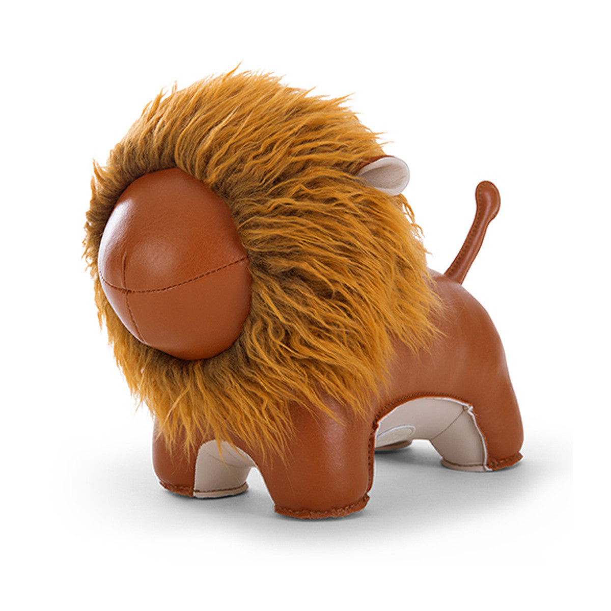 Bookend Lion Tan