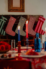 Red and White Stripe Stocking