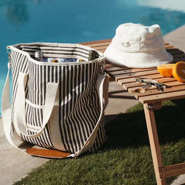 Cooler Tote Bag Laurens Navy Stripe