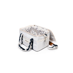 Premium Cooler Tote Bag Riviera White