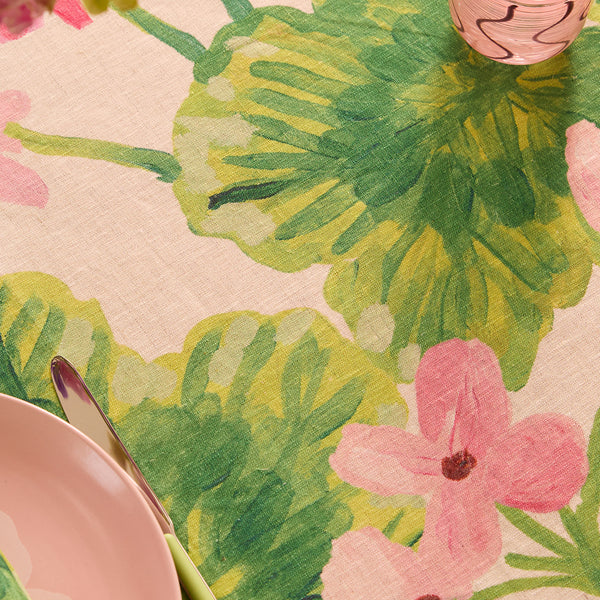 Geranium Tablecloth Medium