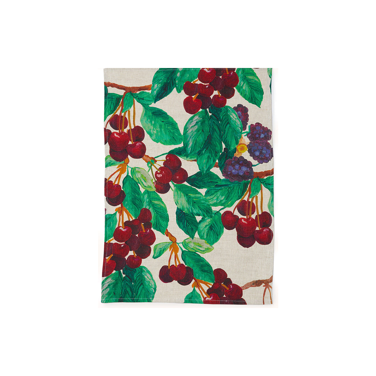 Cherries and Berries Tea towel PRE ORDER