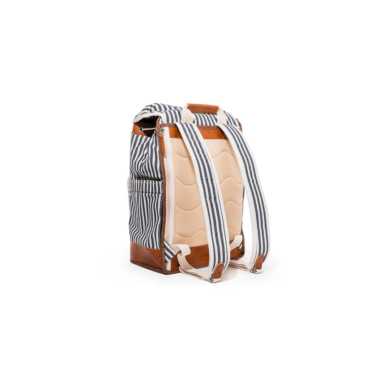 Backpack Cooler Tote Bag Laurens Navy Stripe