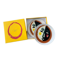 Medium Plate Face No.1 Feast Set/2