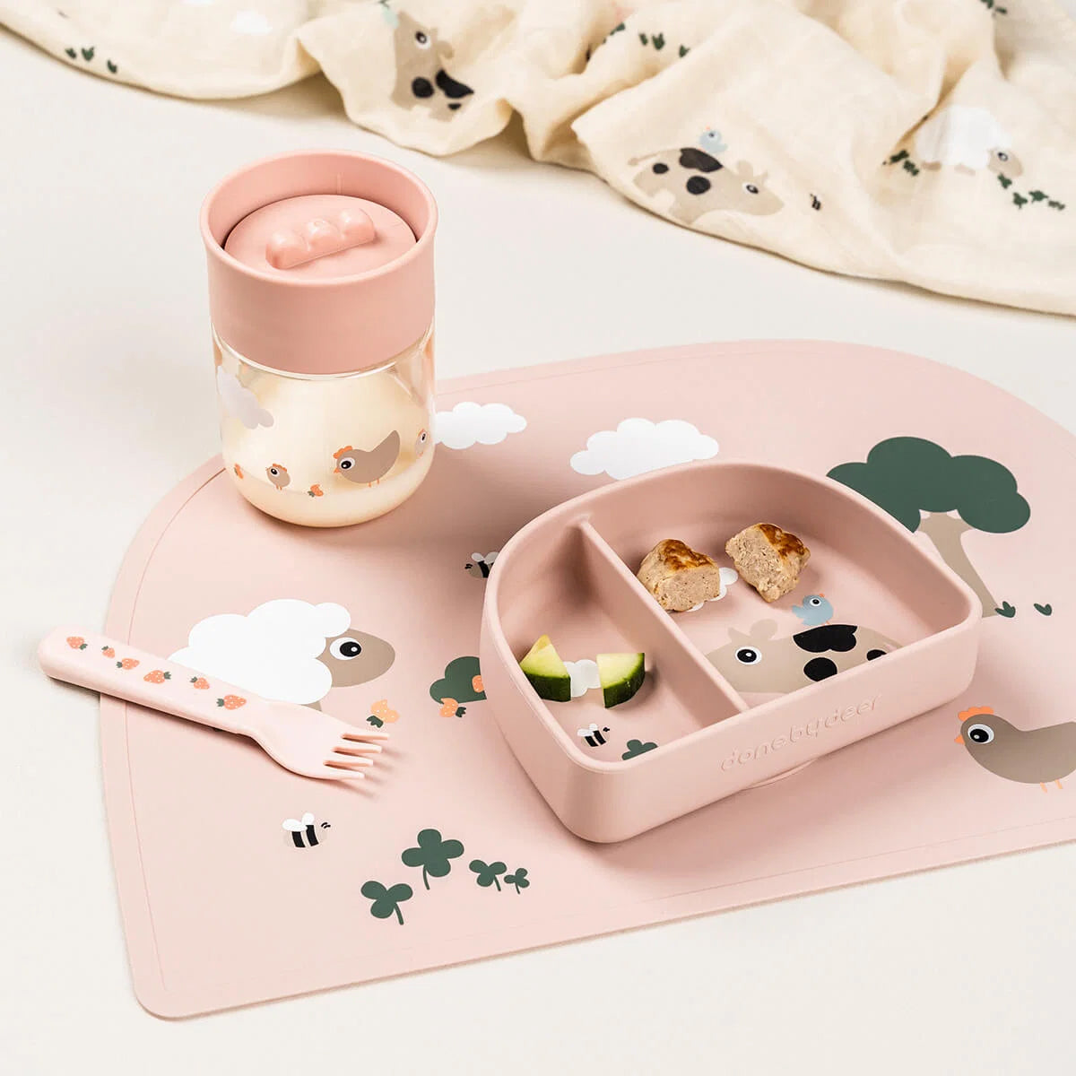 Foodie Compartment Bowl - Powder