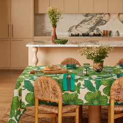 Leon Emerald Tablecloth Large