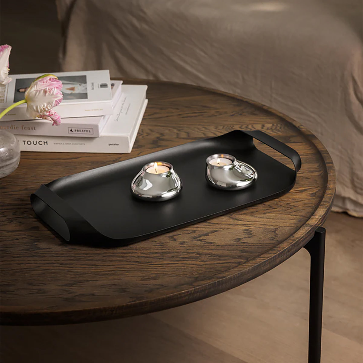 Liquid Lounge Serving Tray Black