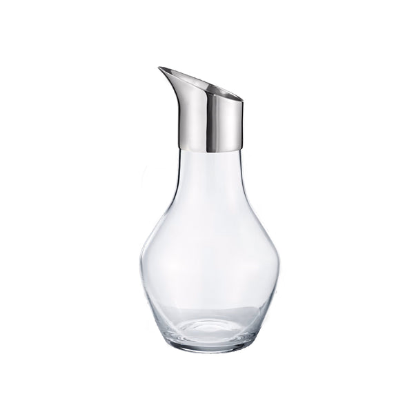 Sky Stainless Steel and Glass Carafe