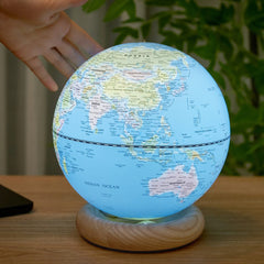 Atlas Globe Lamp Large