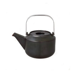 Leaves Teapot Black 600ml