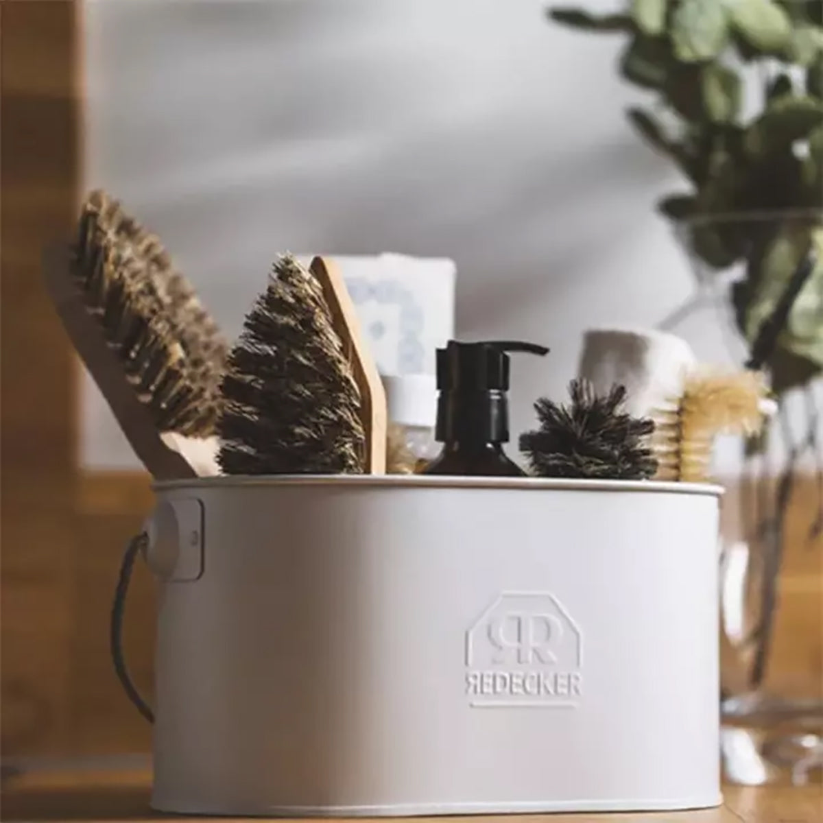 Portable Kitchen Caddy White