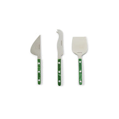 Cheese Knives Set of 3 - Emerald