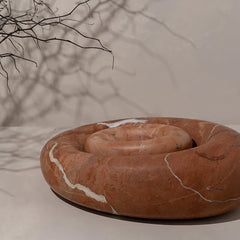 Eclipse Large Sculpted Bowl Rosso Alicante