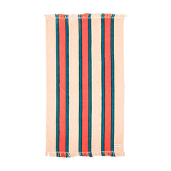 Beach Towel Bistro Dusty Pink Stripe