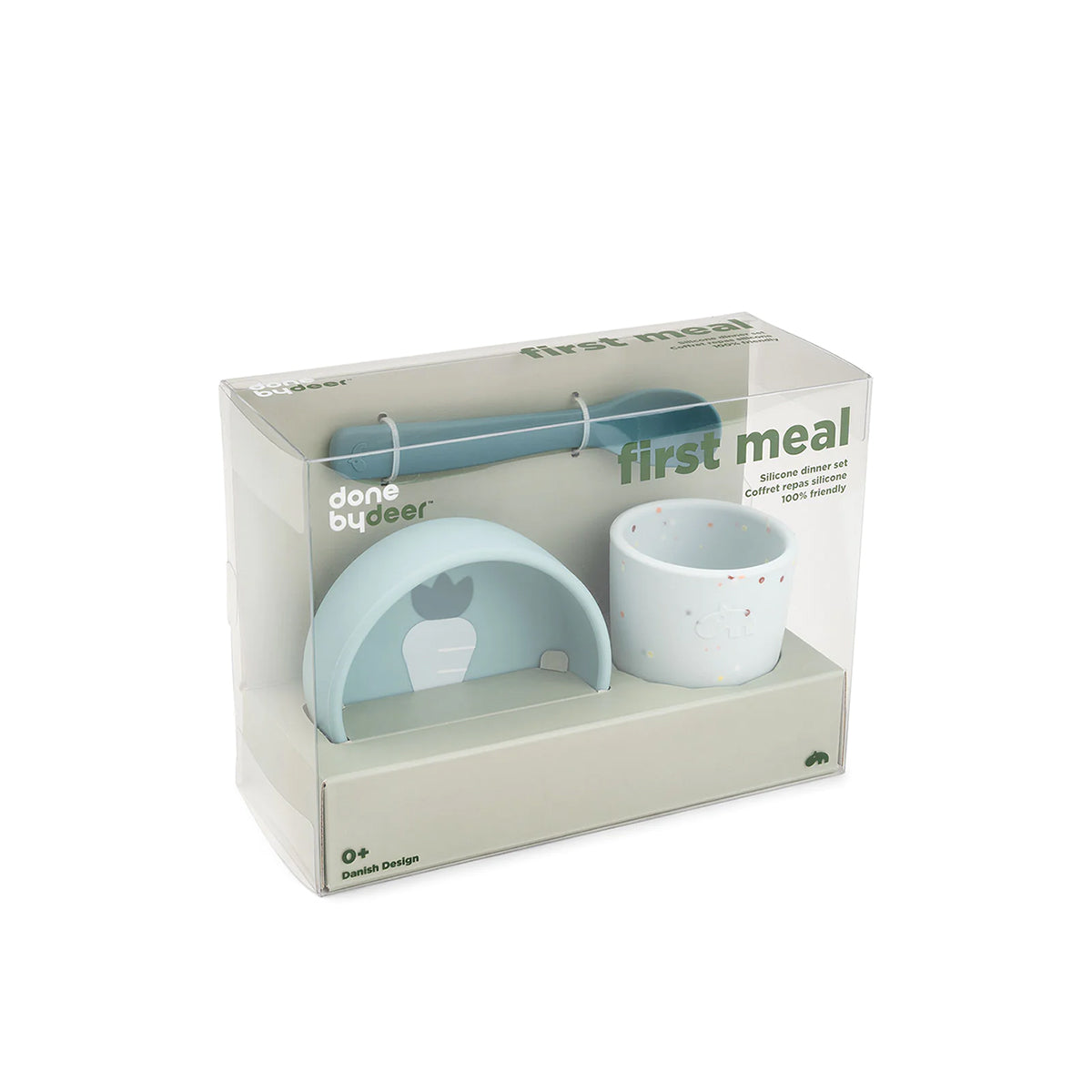 Silicone First Meal Set - Blue