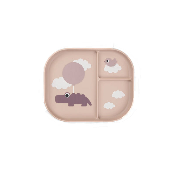 Foodie Compartment Plate - Powder