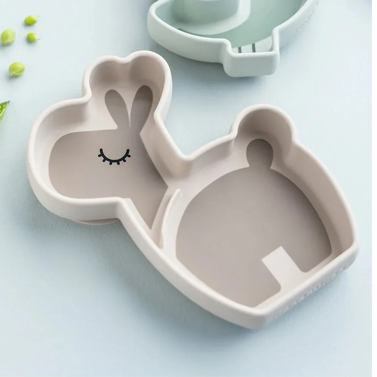 Silicone Stick & Stay Plate Lalee Sand