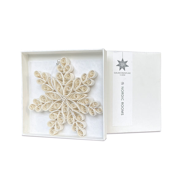 Quilling Snowflake Paper Ornament 15cm