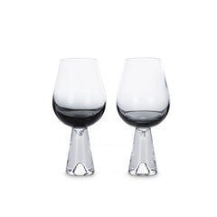 Tank Wine Glass Black / Set 2