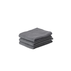 Dish Cloth Set of 3 Grey