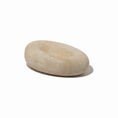 Eclipse Large Sculpted Bowl Travertine