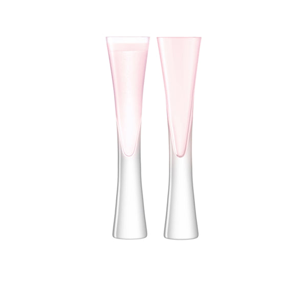 Moya Pink Champagne Flute / Set 2