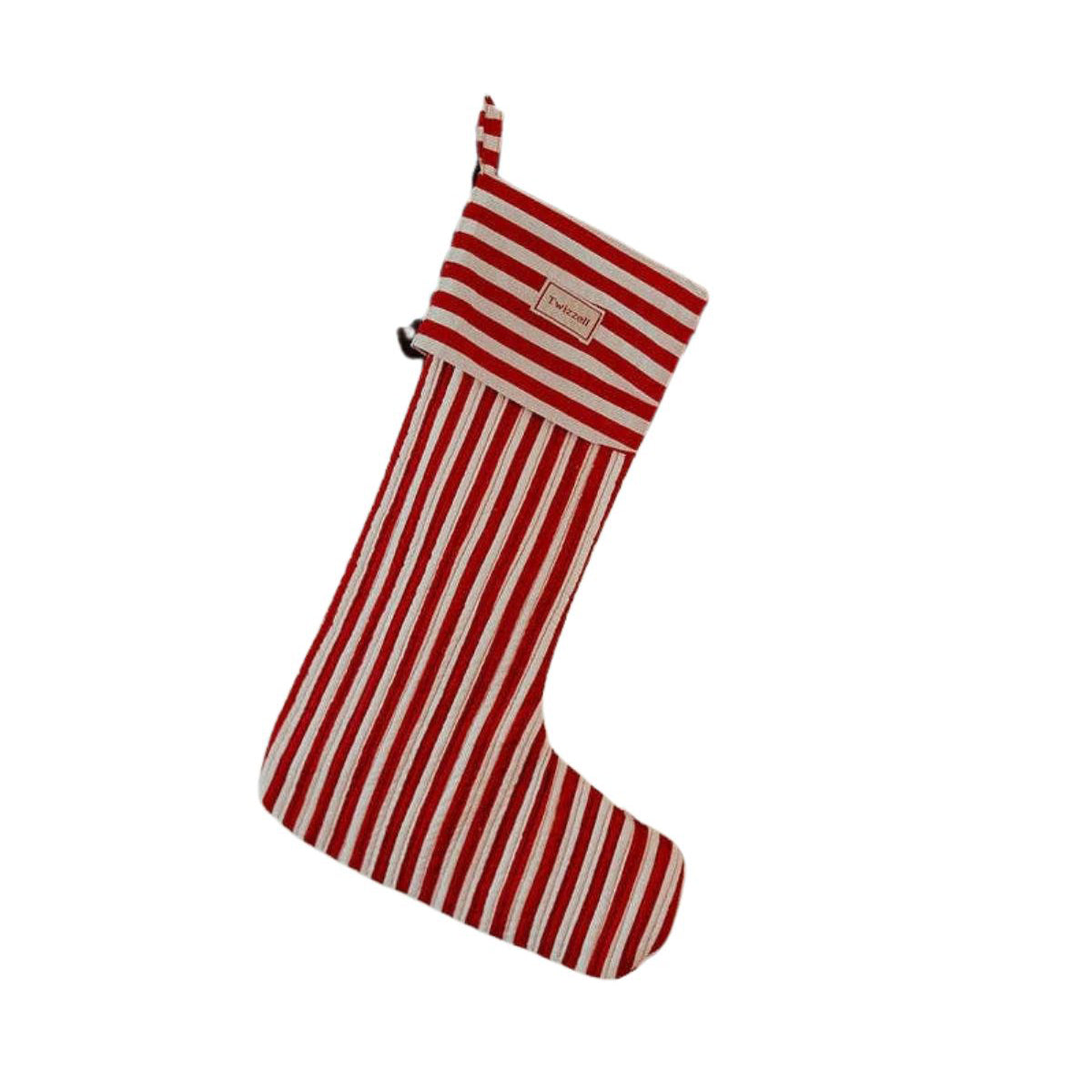 Red and White Stripe Stocking