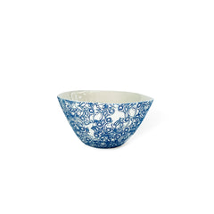 Floral Blue Bowl Round 65 x 95 mm