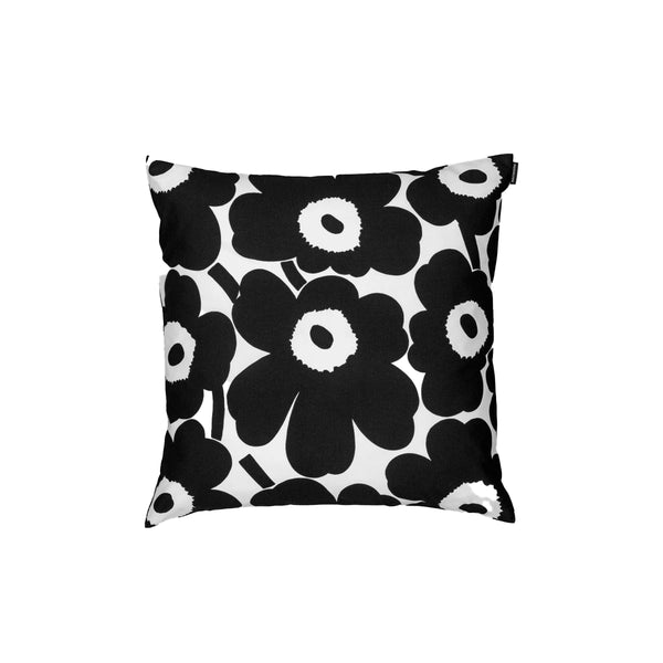 Pieni Unikko Cushion Cover Black and White