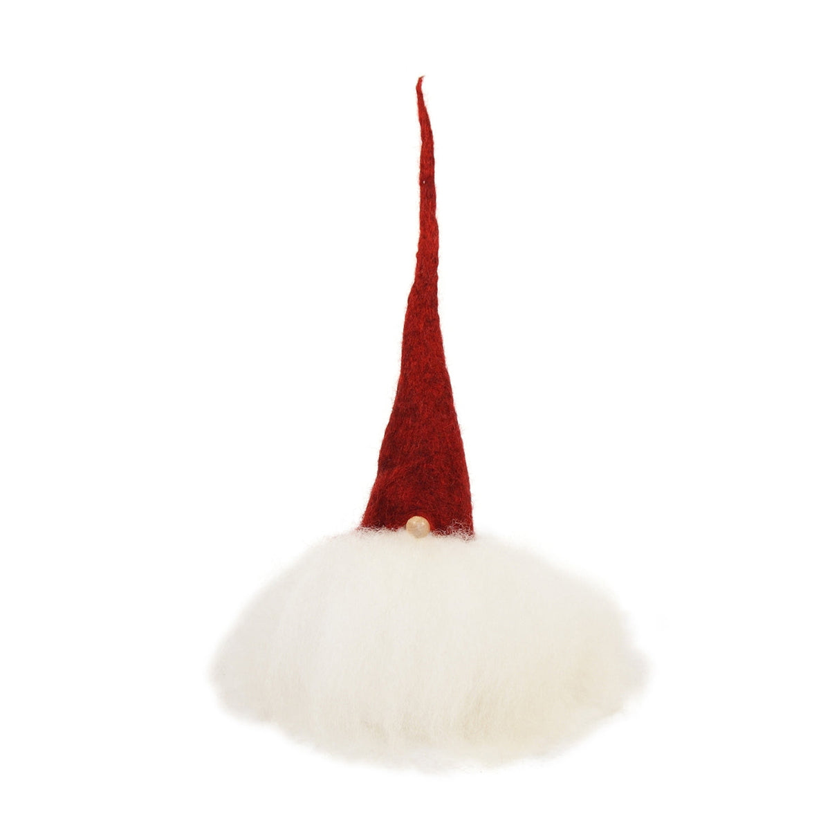 Santa Red Hat White Beard Large